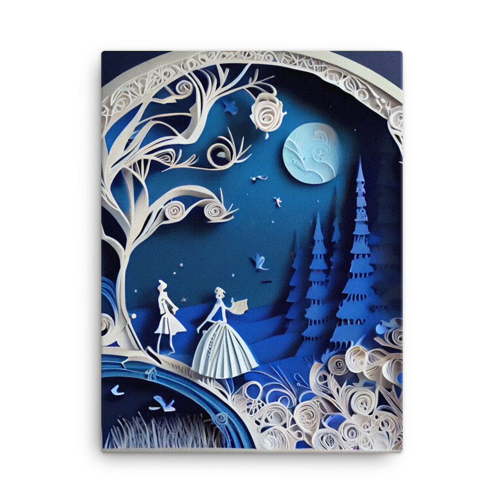 Canvas Wall Art - Paper Art