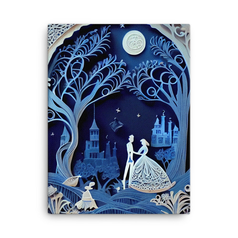 Canvas Wall Art - Paper Art