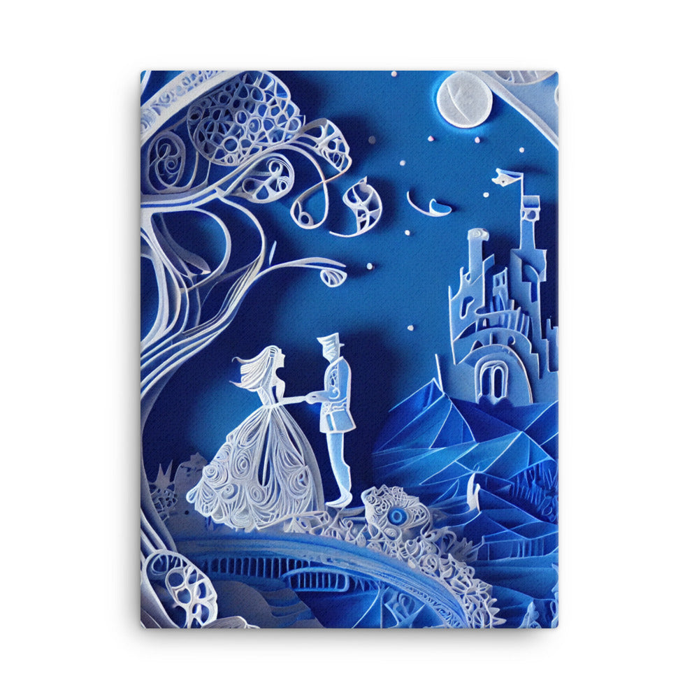 Canvas Wall Art - Paper Art