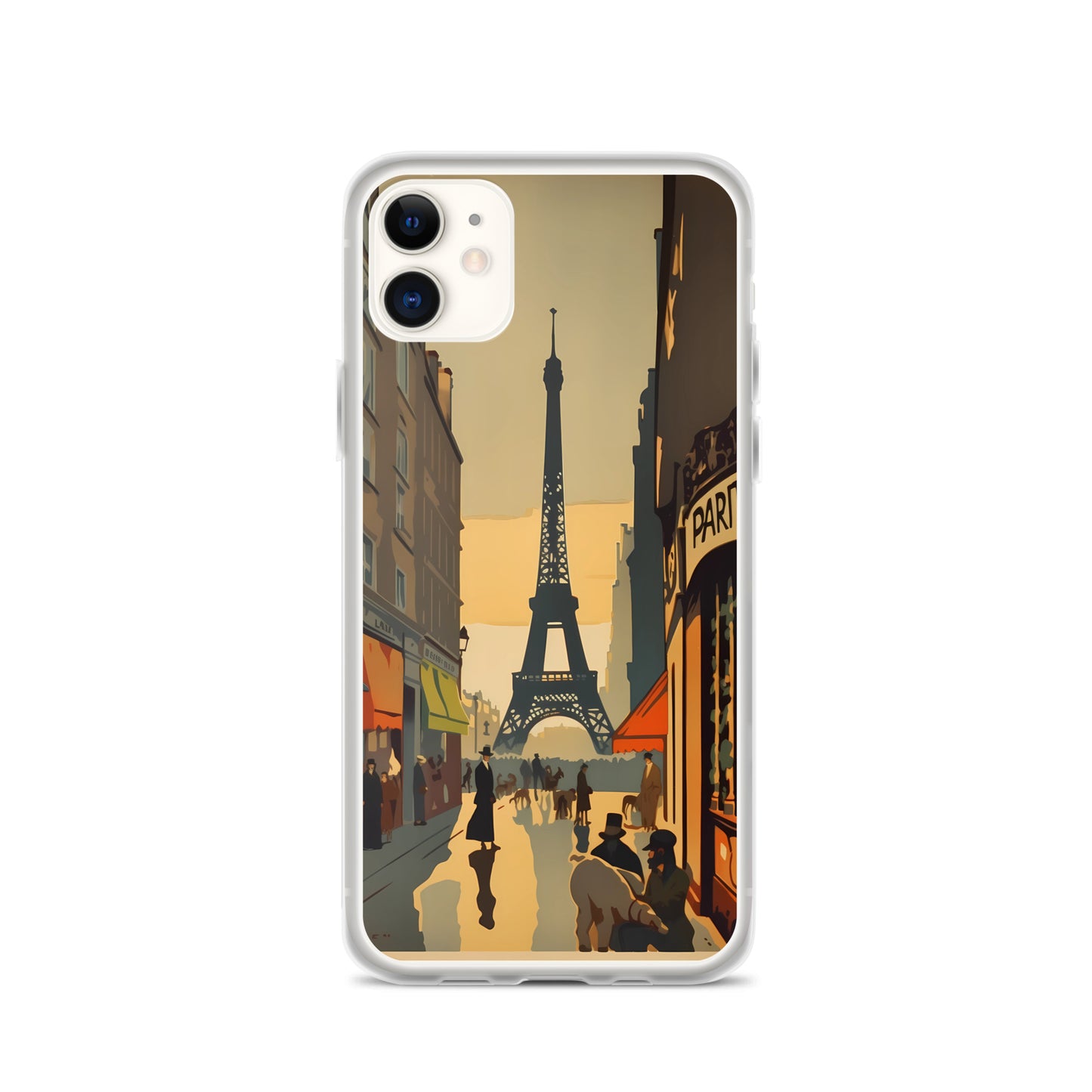 iPhone Case - Vintage Adverts - Parisian Street