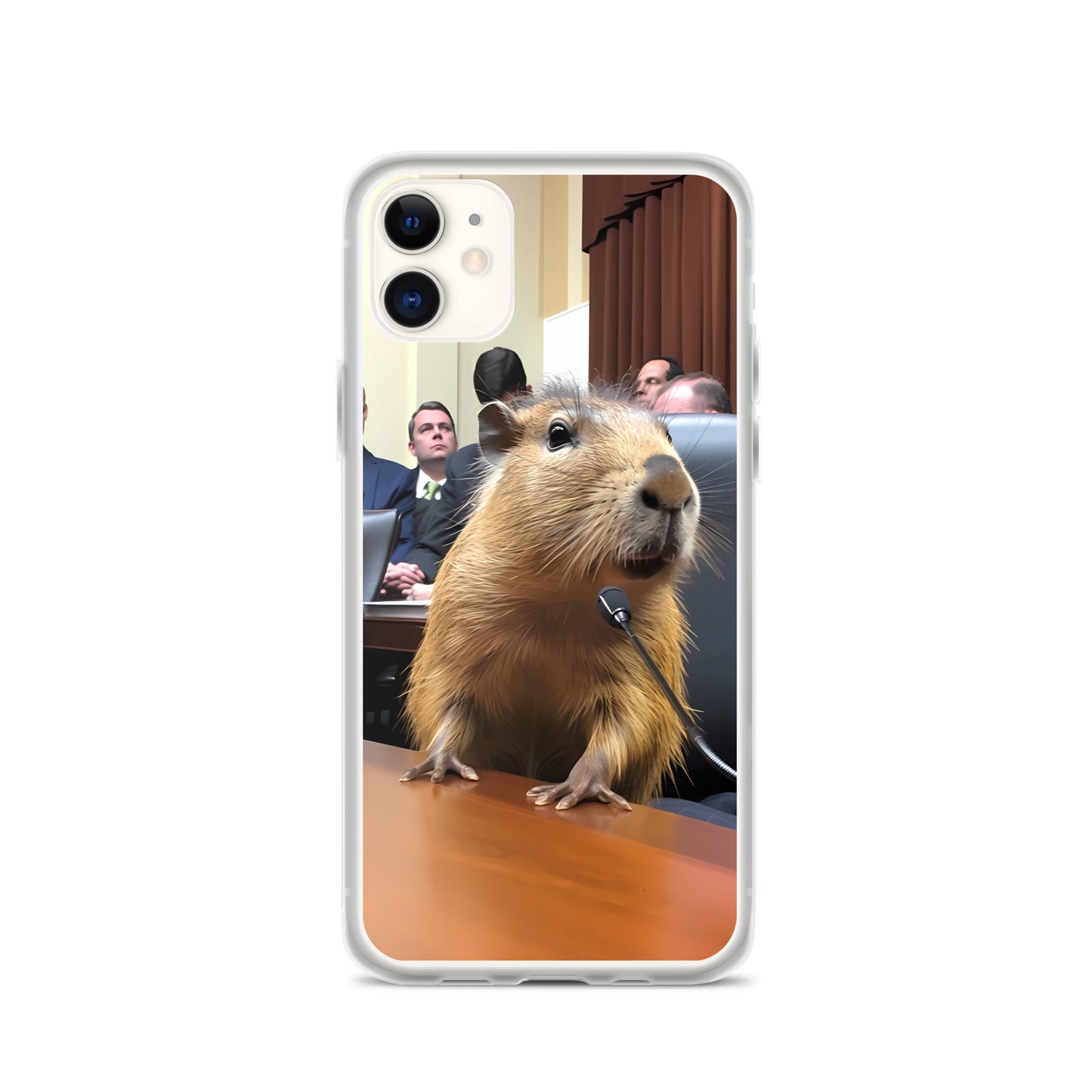 iPhone Case - Testifying Capybara