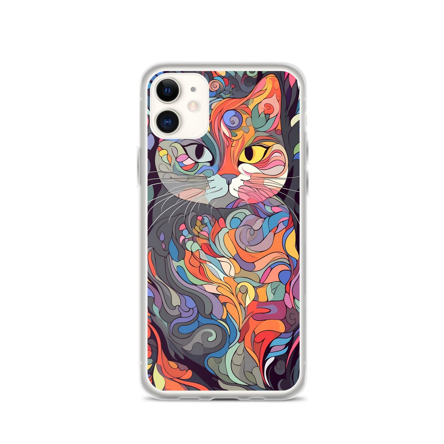 iPhone Case - Psychedelic Cat