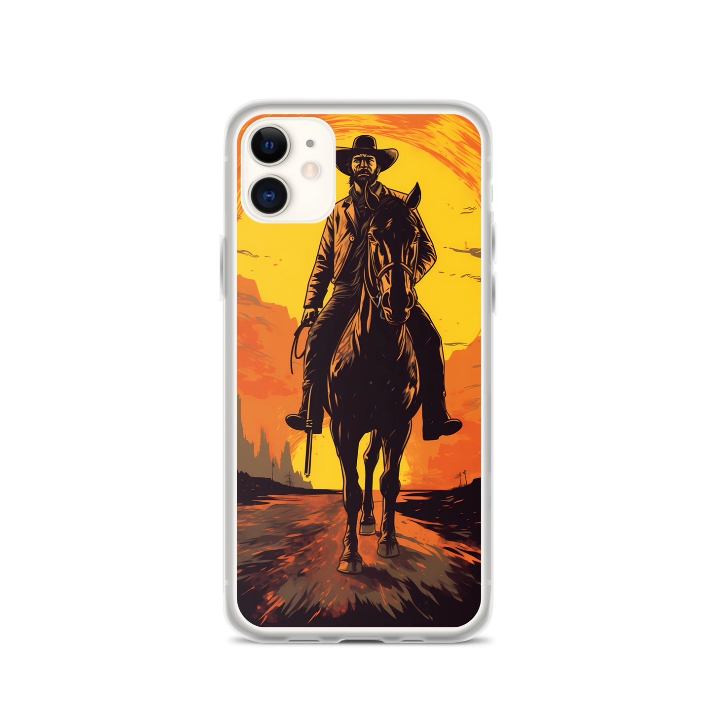 iPhone Case - Redemption in Amber and Silver