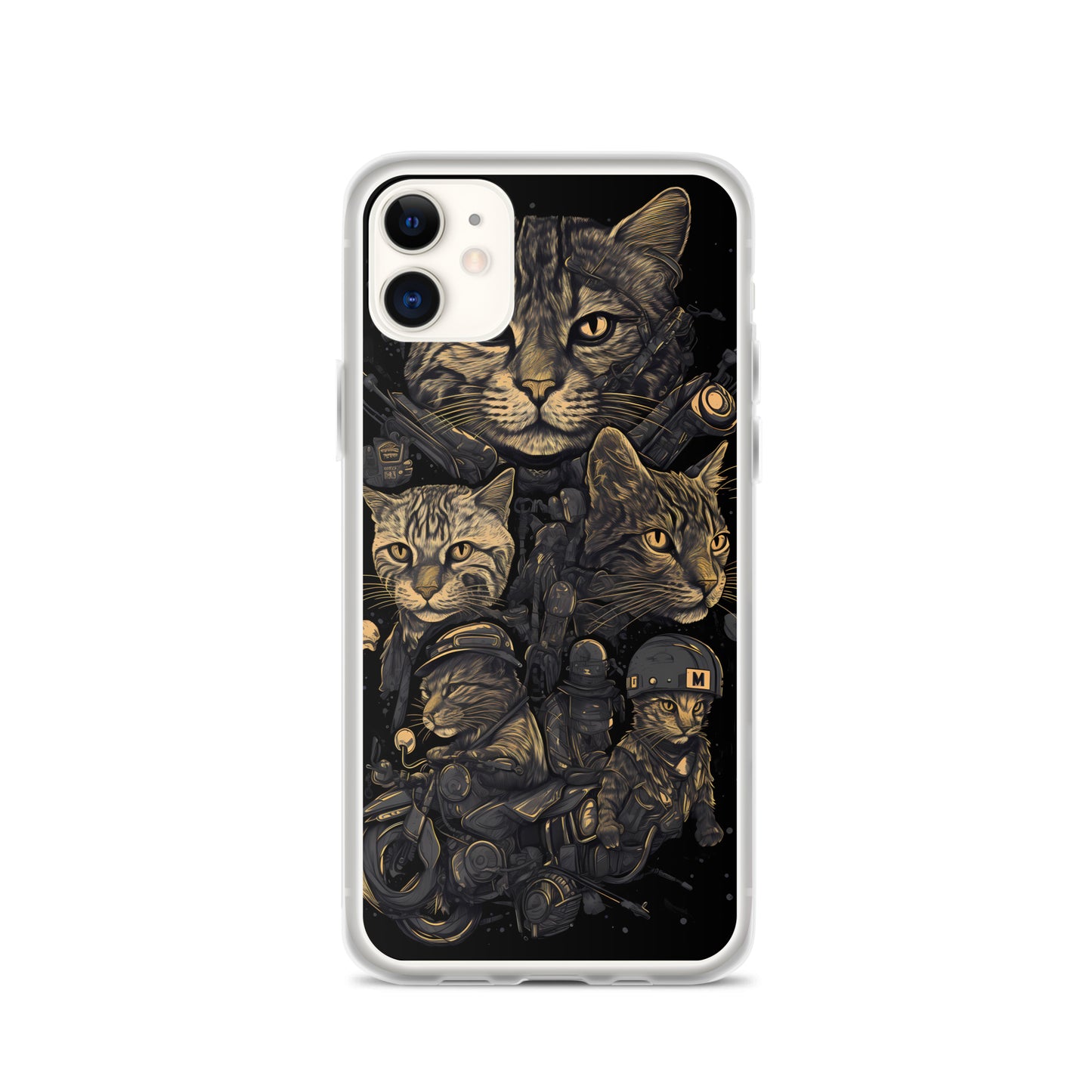 iPhone Case - Cat Bikers