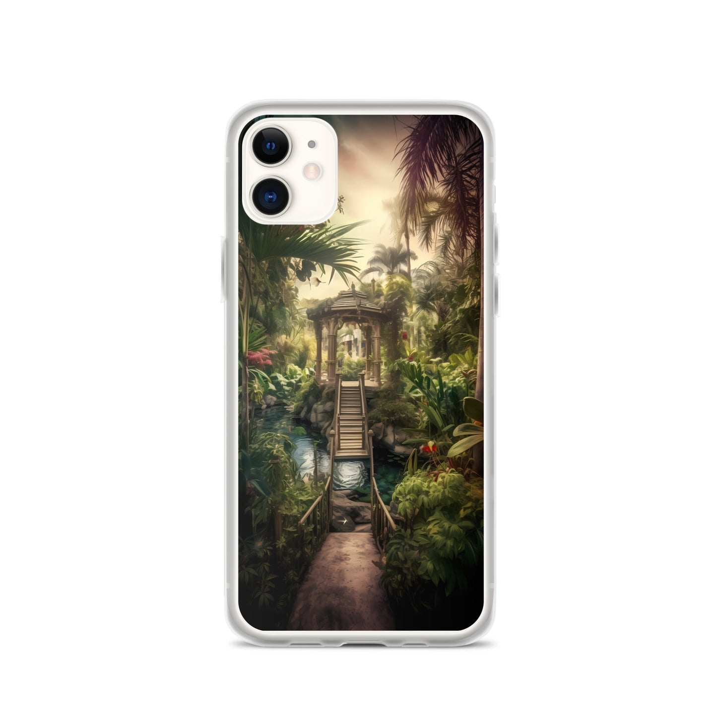 iPhone Case - Tropical Garden Path