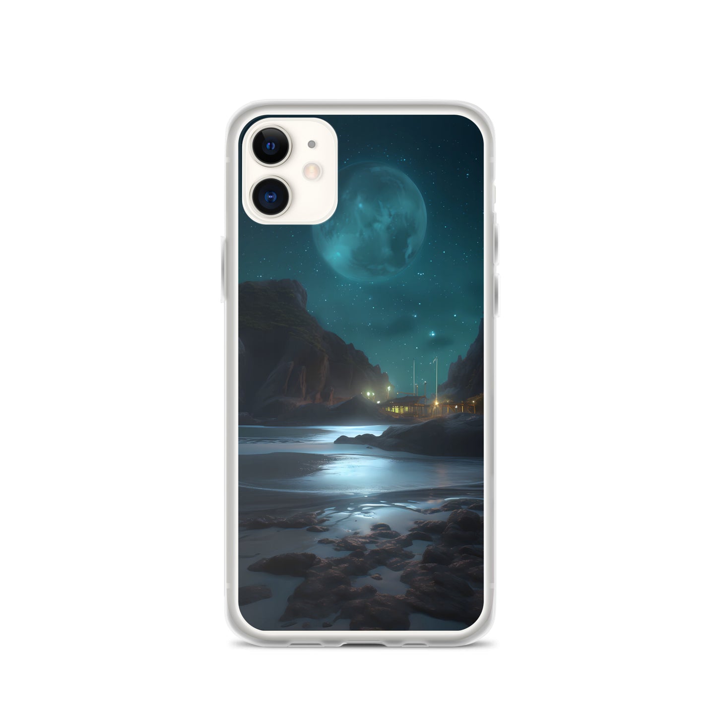 iPhone Case - Moonlit Coastal