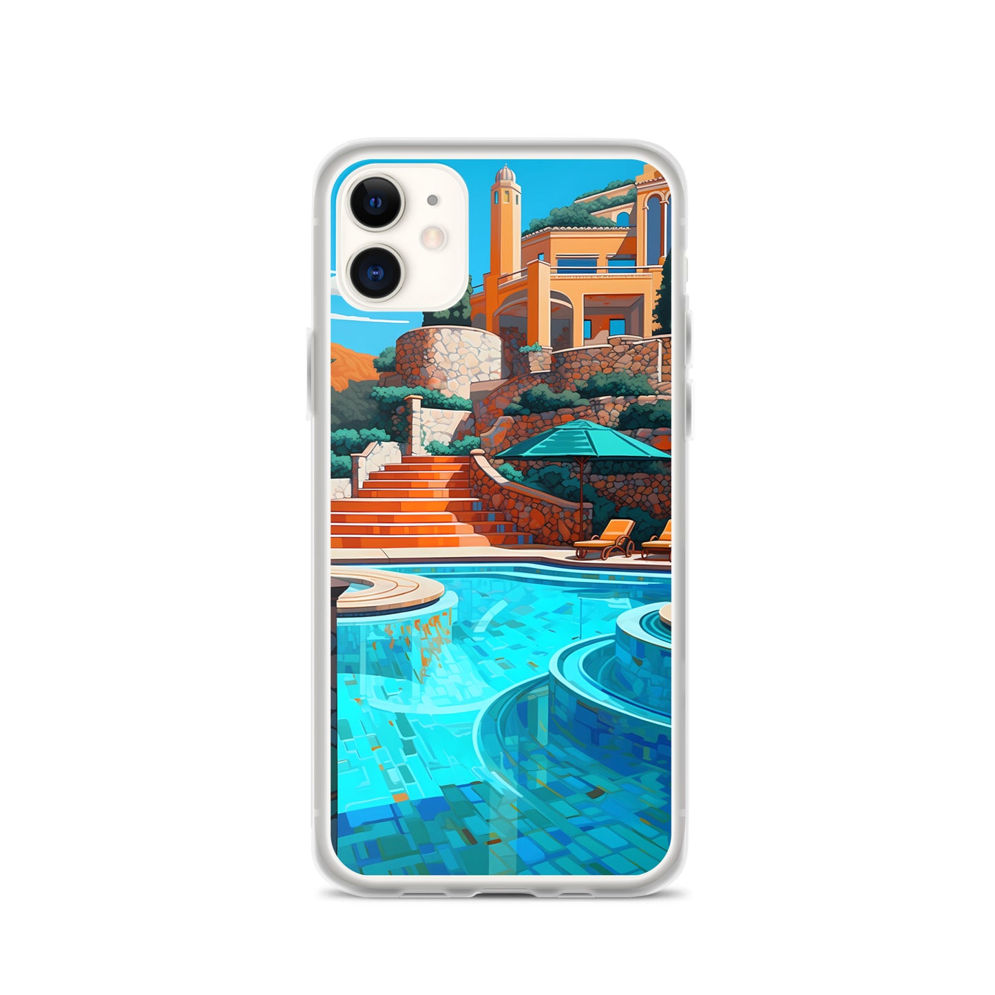 iPhone Case - Mediterranean Pool House