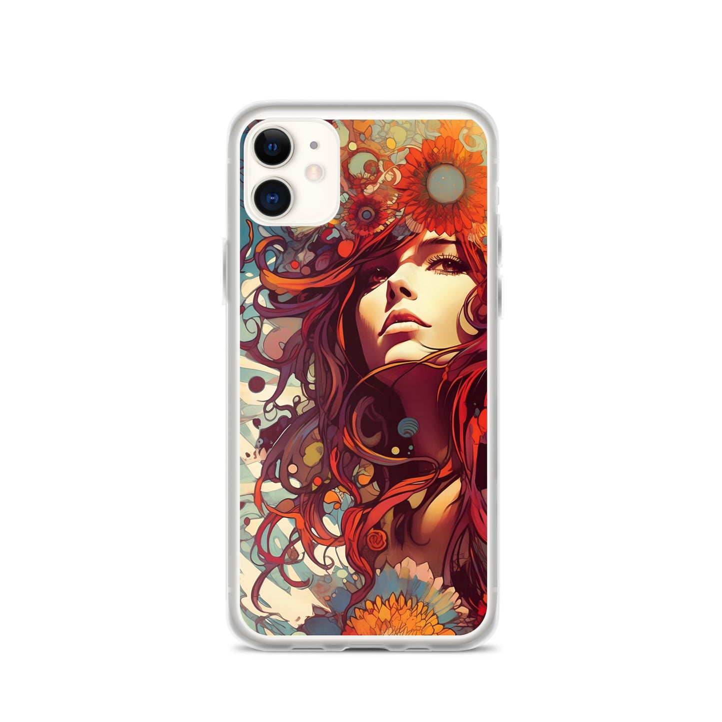 iPhone Case - Flower Immersed Woman