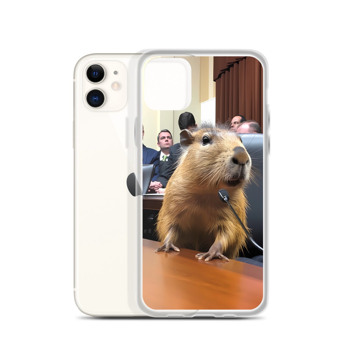 iPhone Case - Testifying Capybara