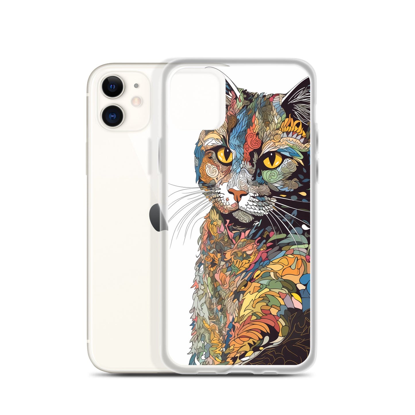 iPhone Case - Floral Feline