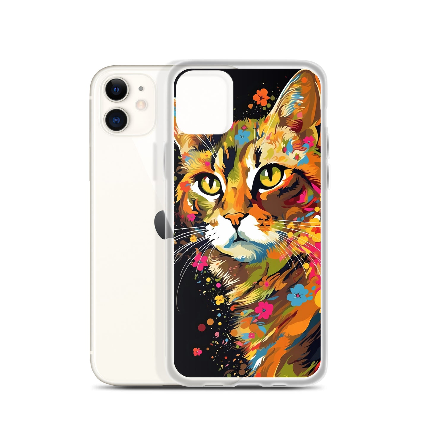 iPhone Case - Floral Feline