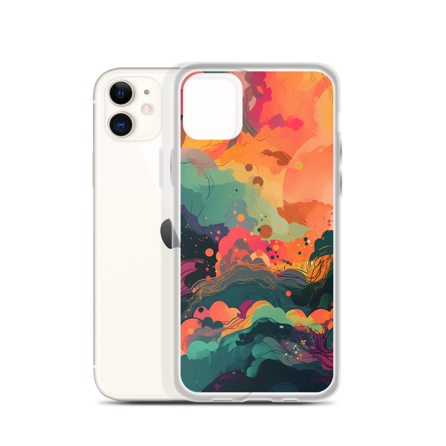 iPhone Case - Vibrant Vortexes
