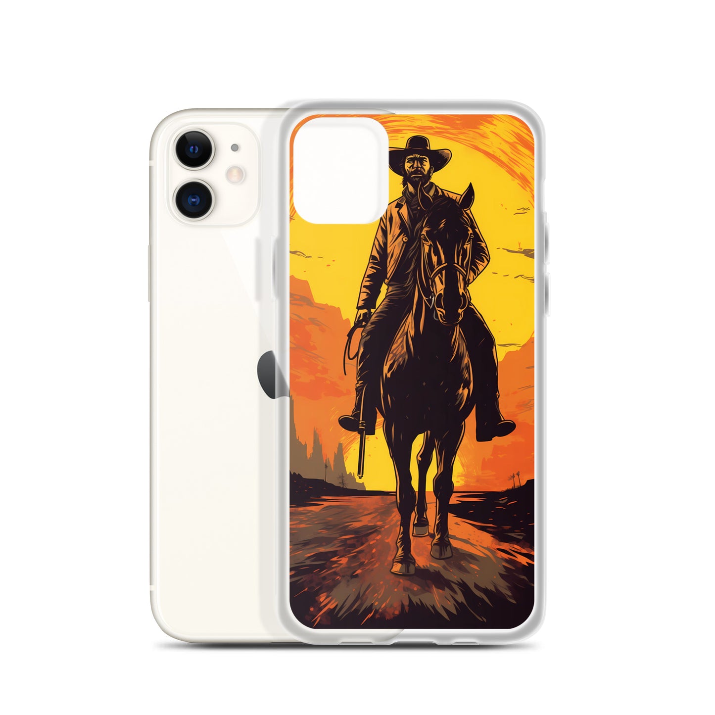 iPhone Case - Redemption in Amber and Silver