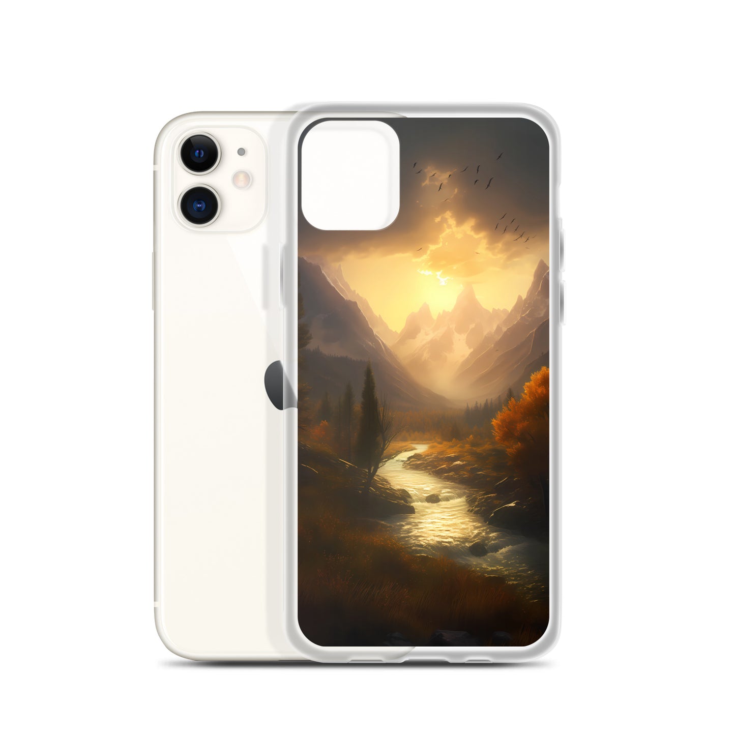 iPhone Case - Mystic Mountain Sunset