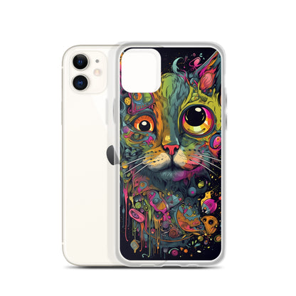 iPhone Case - Dark Dreams Cat