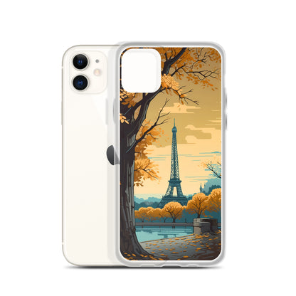 iPhone Case - Golden Eiffel Tower