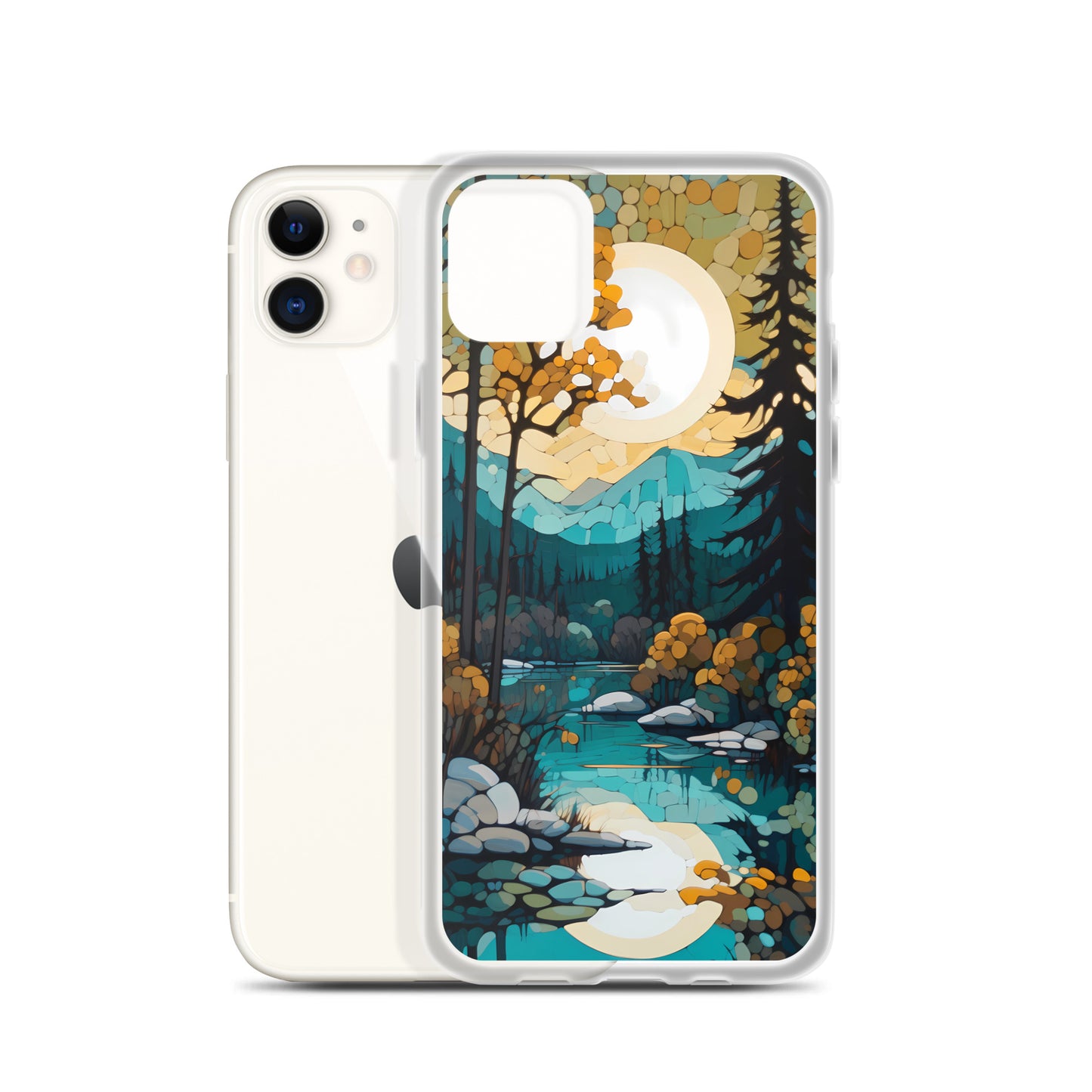 iPhone Case - The Moonlit Land & Lake