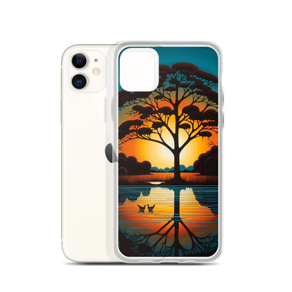 iPhone Case - Sunset Tree