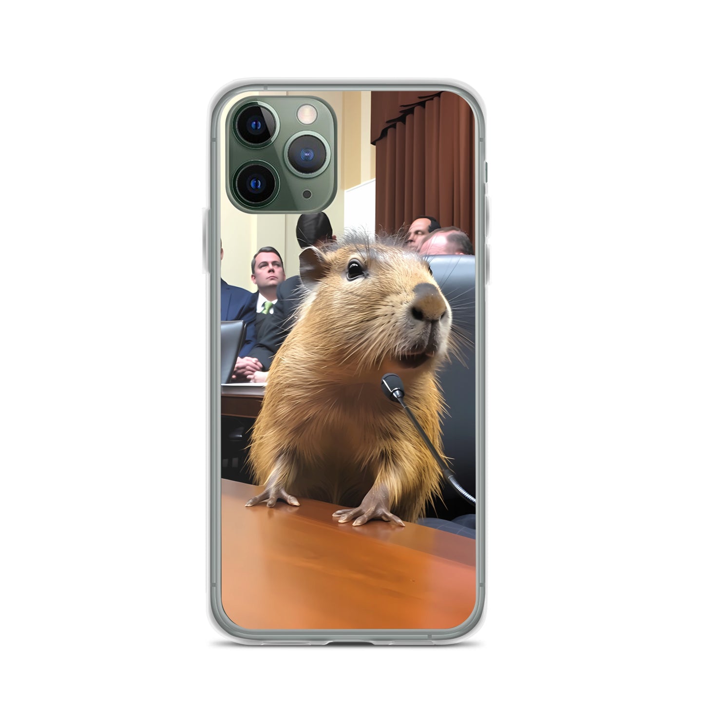 iPhone Case - Testifying Capybara