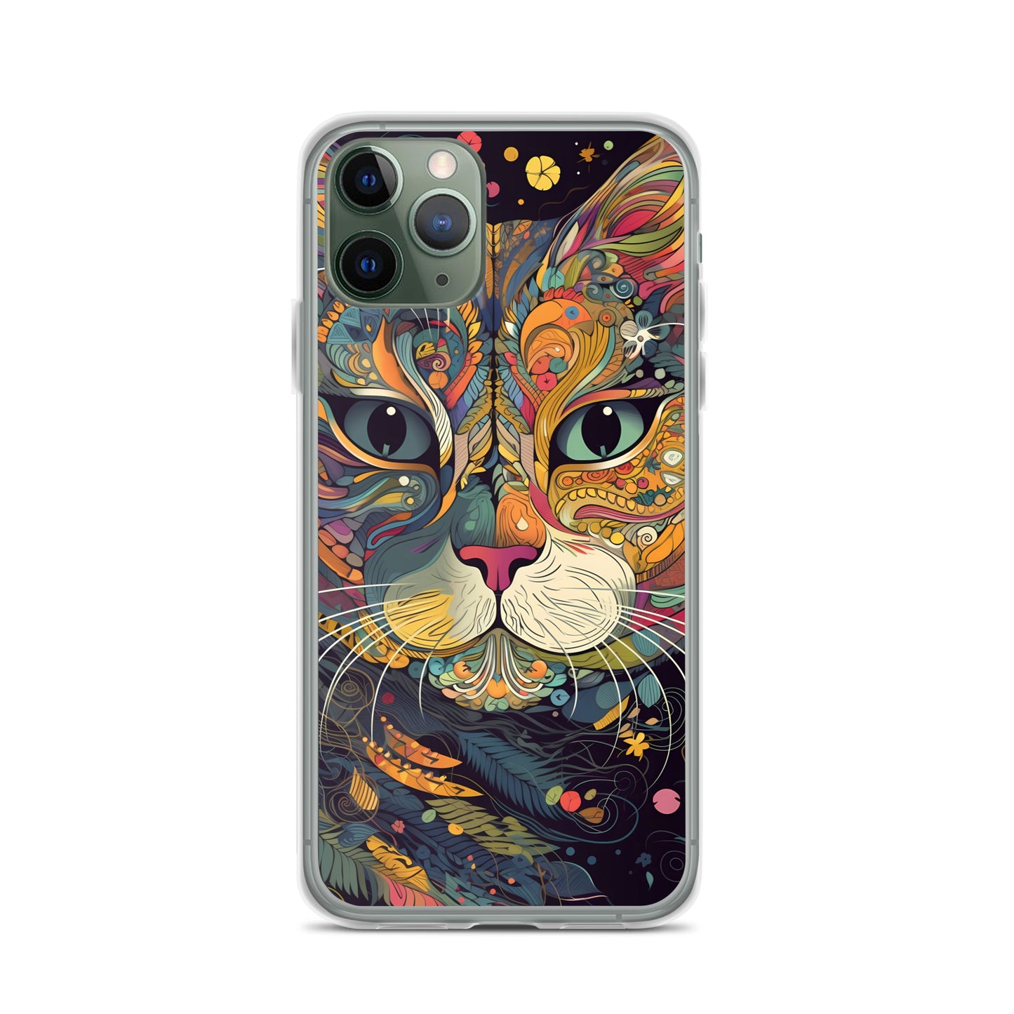 iPhone Case - Cosmic Floral Cat