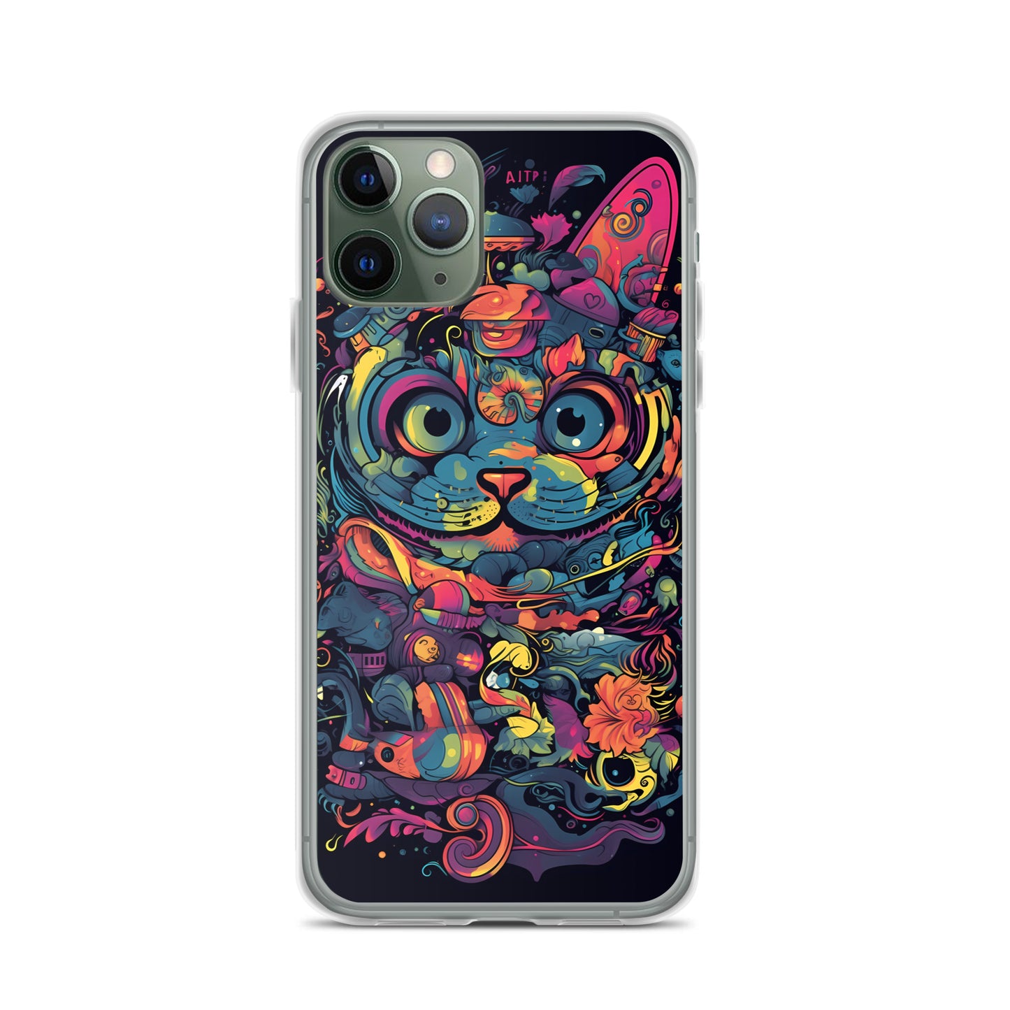 iPhone Case - Psychedelia Cat