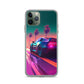 iPhone Case - Synthwave Sunset Sports Car