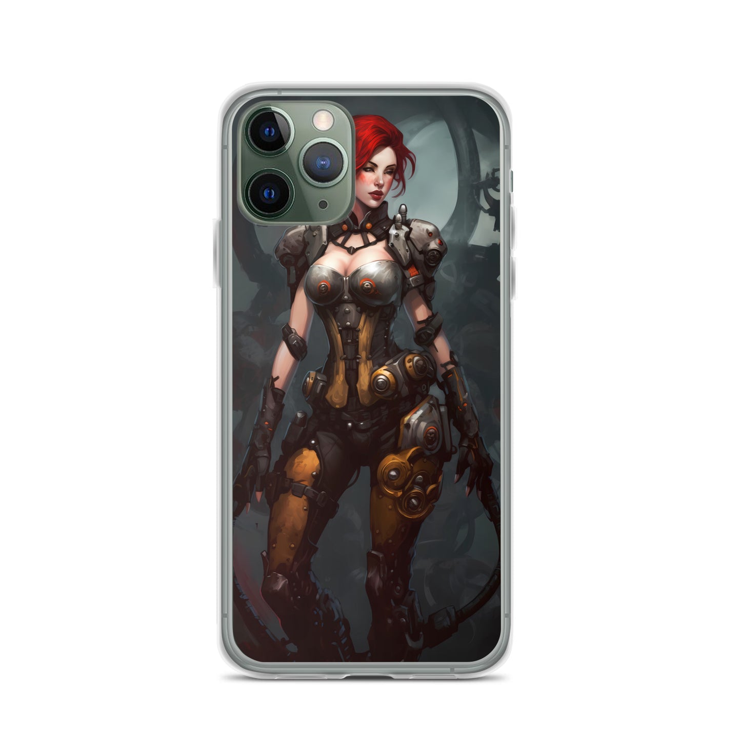 iPhone Case - Redhead Cybernetic Warrior
