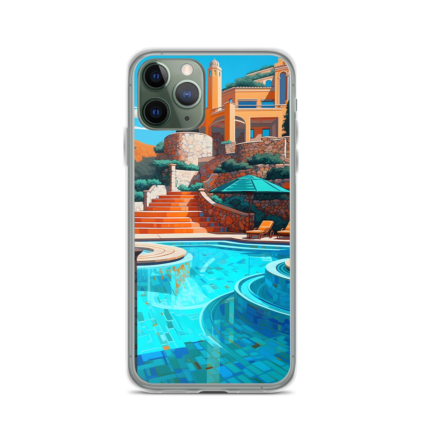 iPhone Case - Mediterranean Pool House