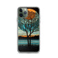 iPhone Case - Moon & Tree Stained Glass