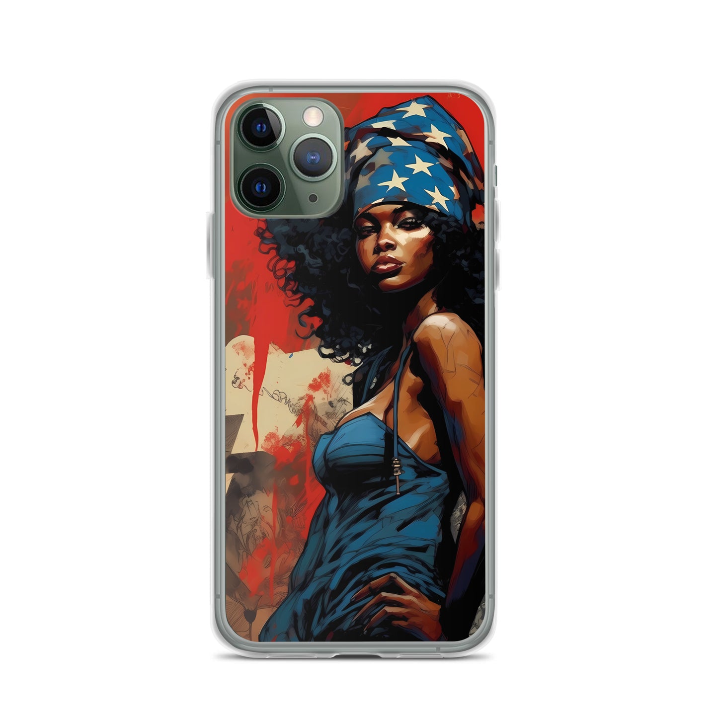 iPhone Case - American Woman