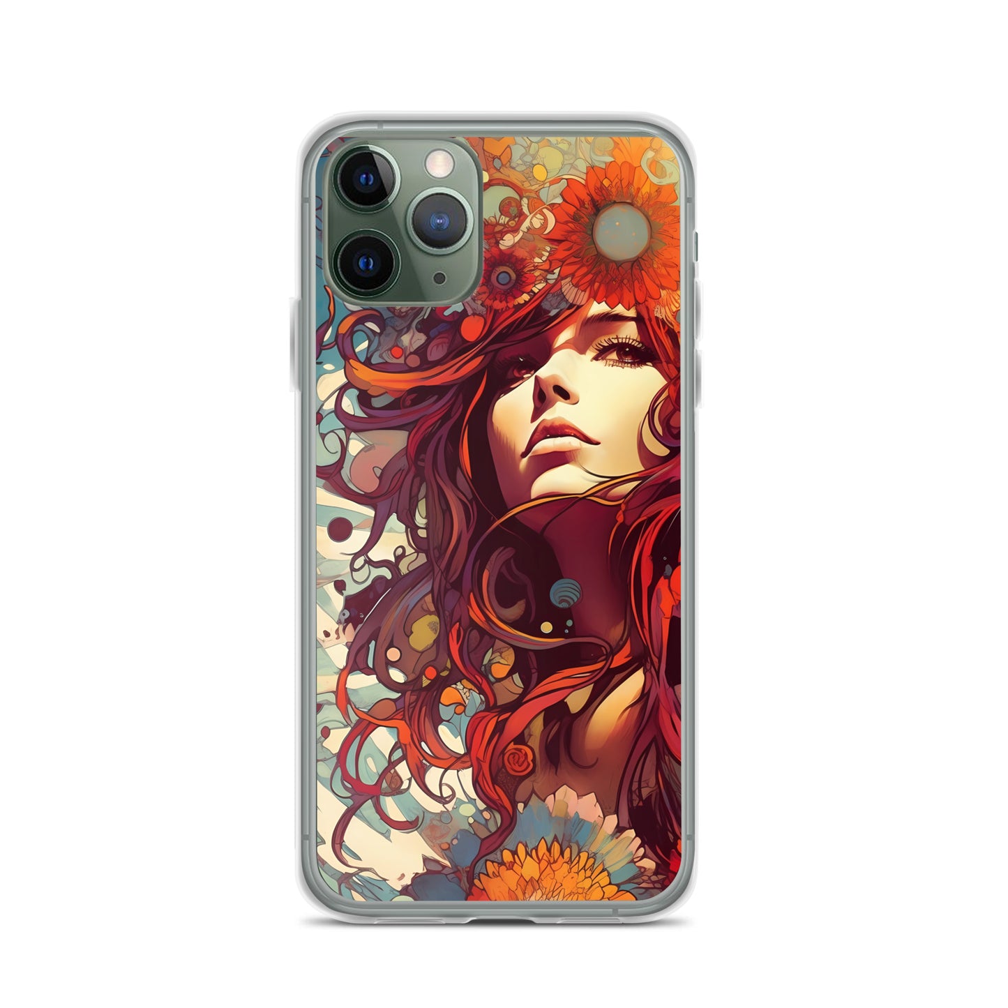 iPhone Case - Flower Immersed Woman