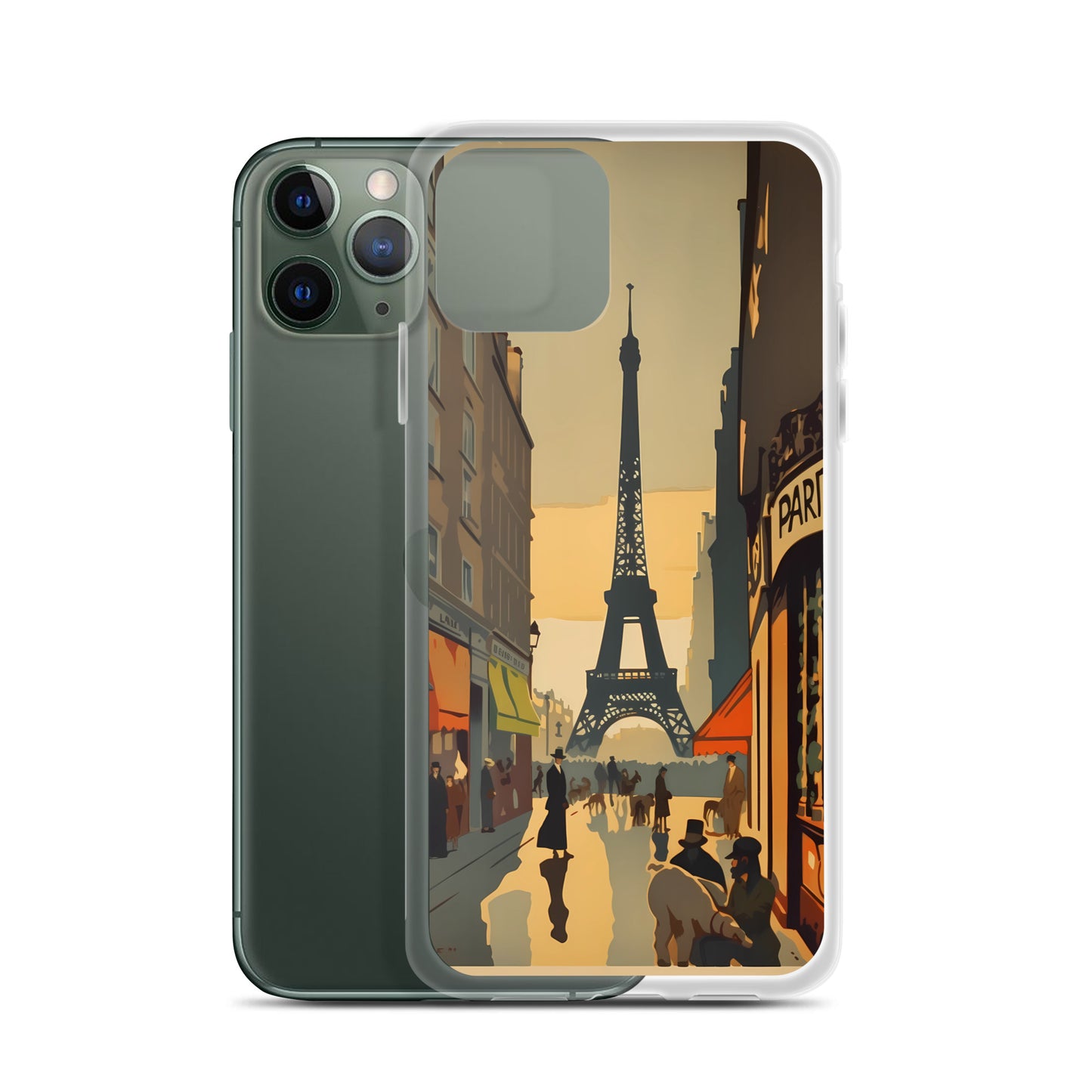 iPhone Case - Vintage Adverts - Parisian Street