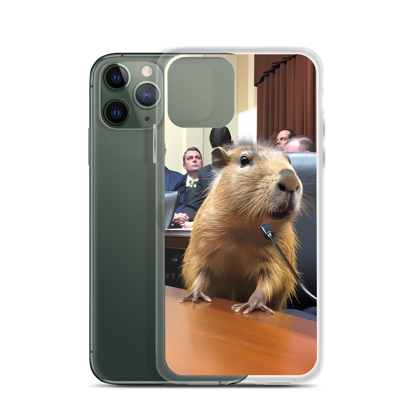 iPhone Case - Testifying Capybara
