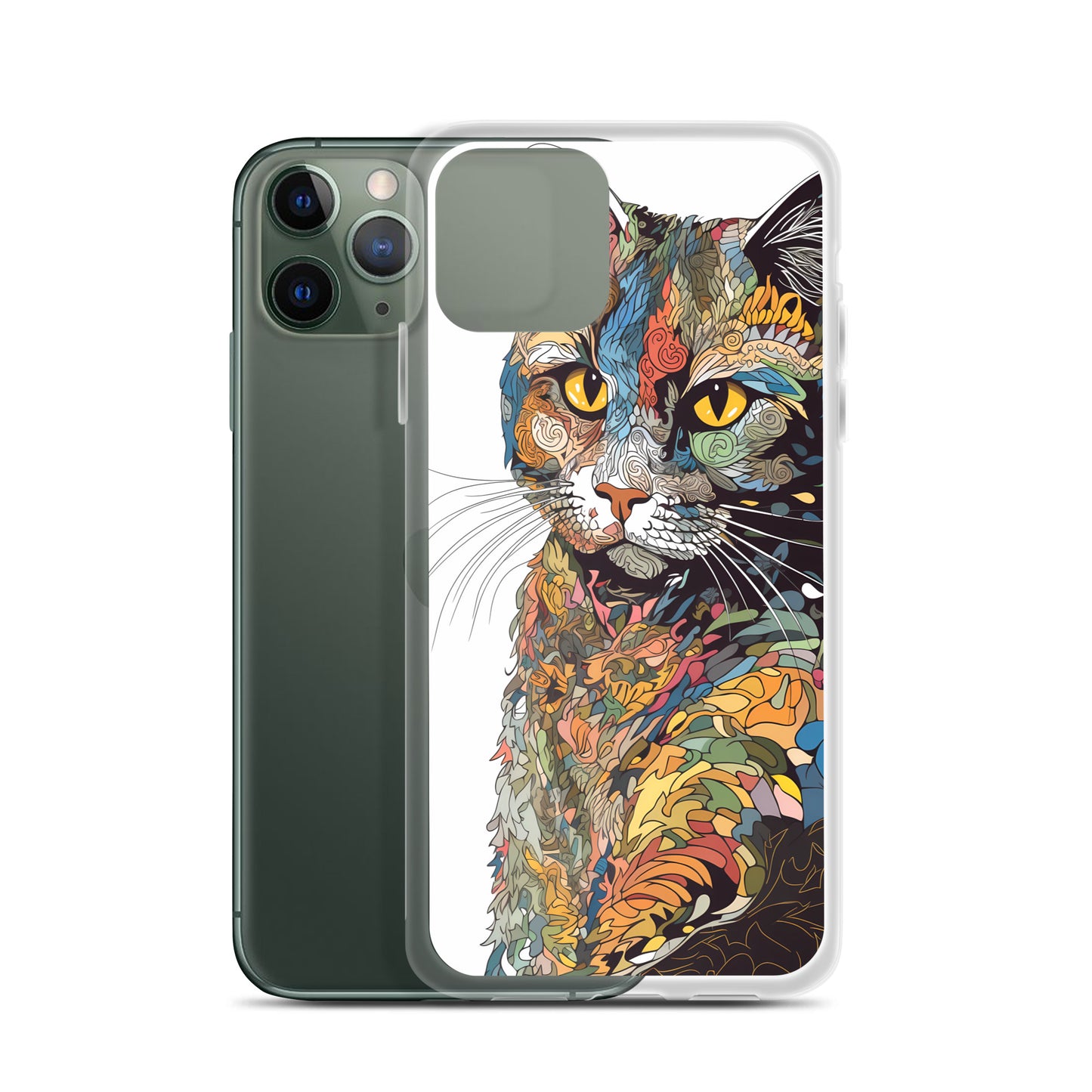 iPhone Case - Floral Feline