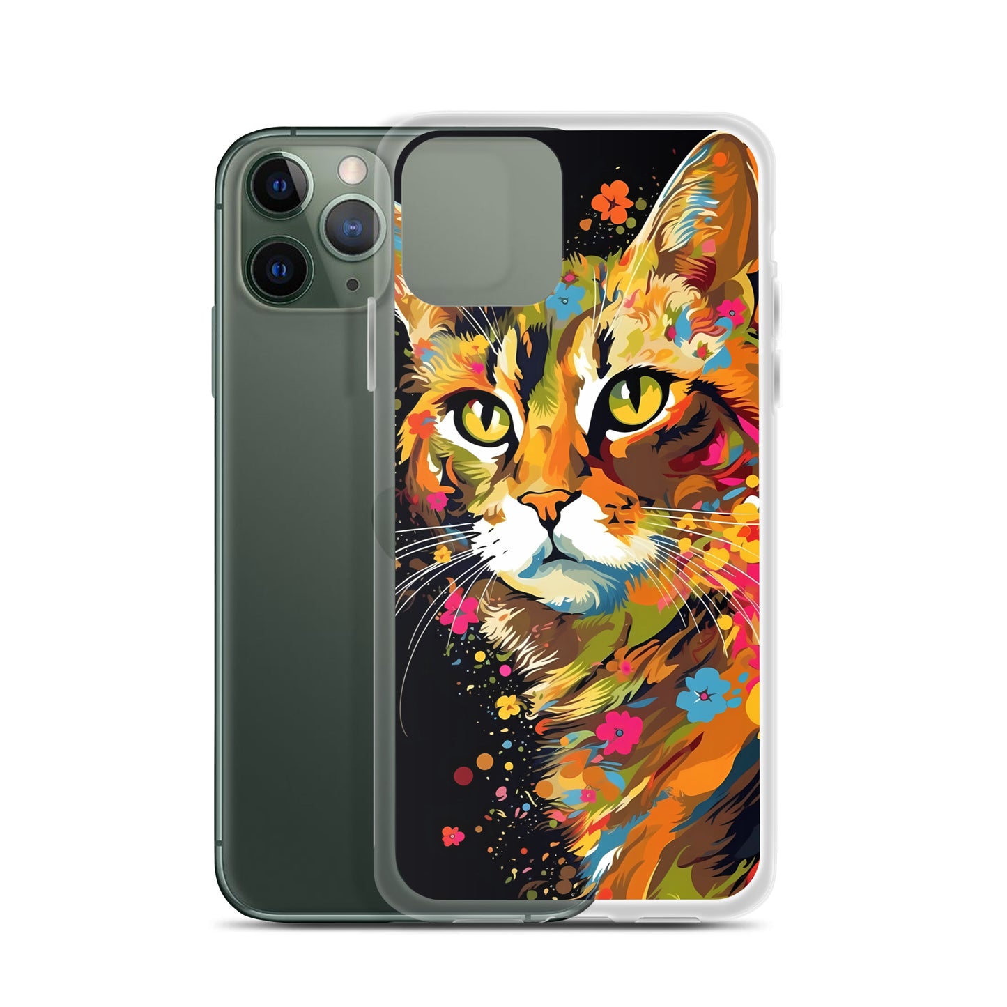 iPhone Case - Floral Feline