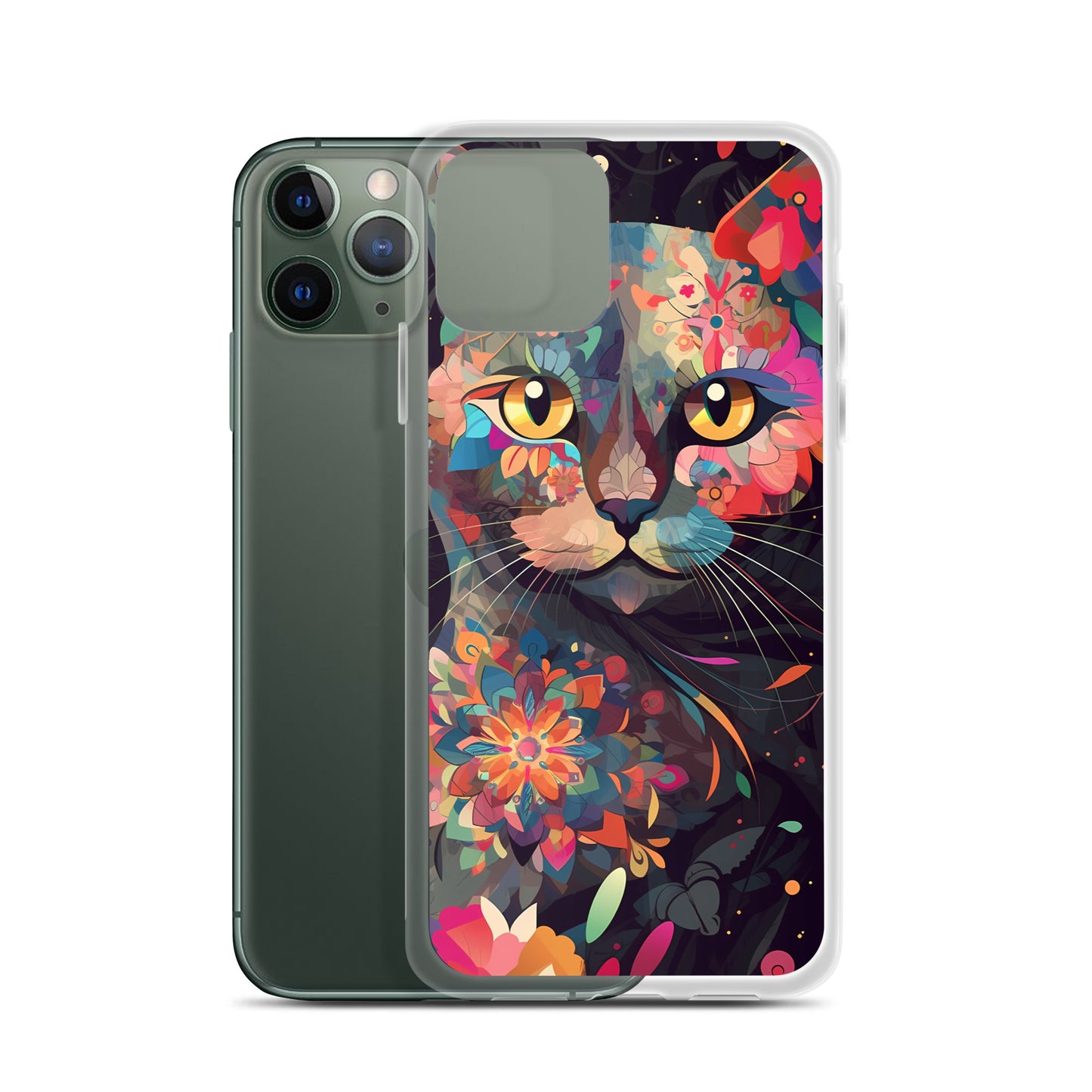 iPhone Case - Kaleidoscopic Cat