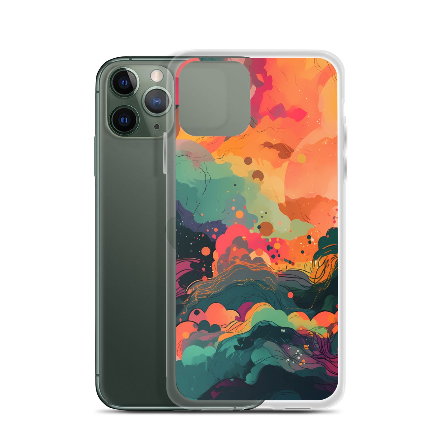 iPhone Case - Vibrant Vortexes