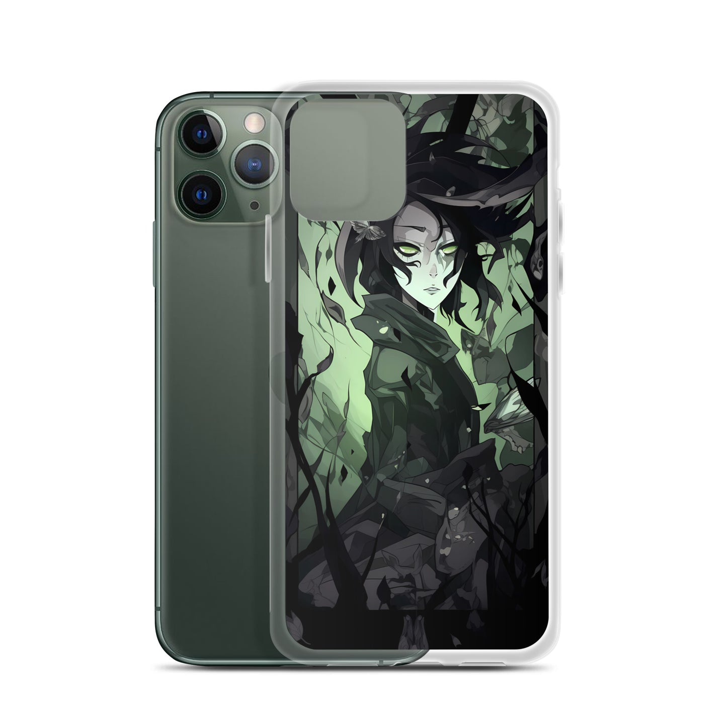 iPhone Case - Green Eyed Anime