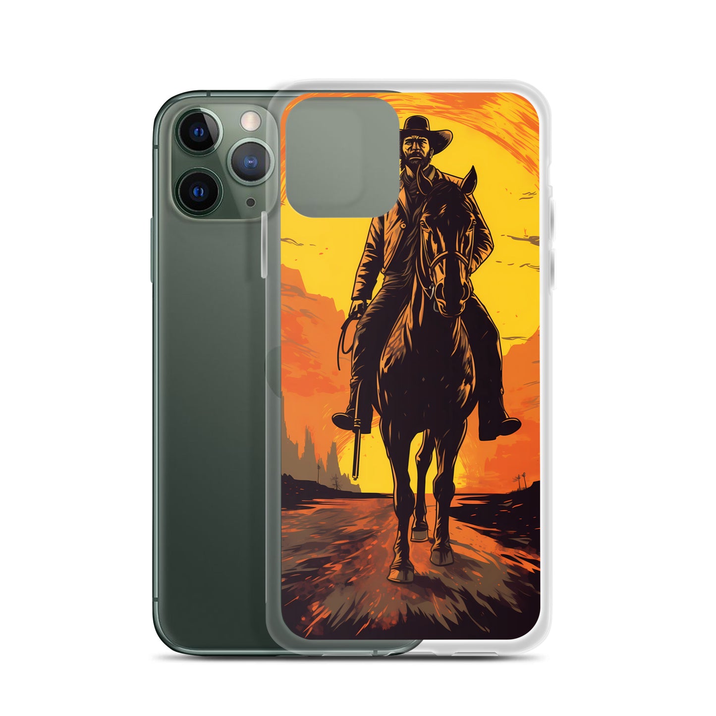 iPhone Case - Redemption in Amber and Silver