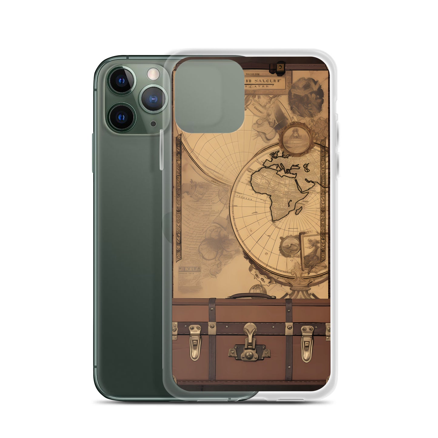 iPhone Case - Wanderlust Antique Map