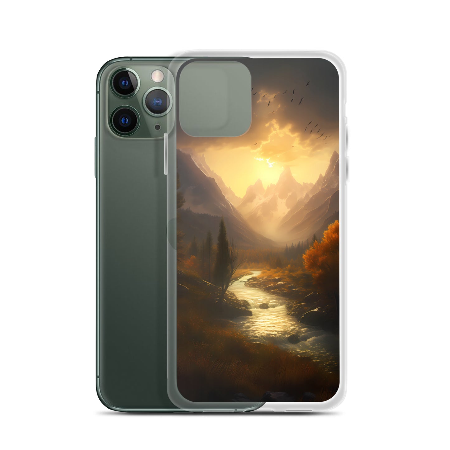 iPhone Case - Mystic Mountain Sunset
