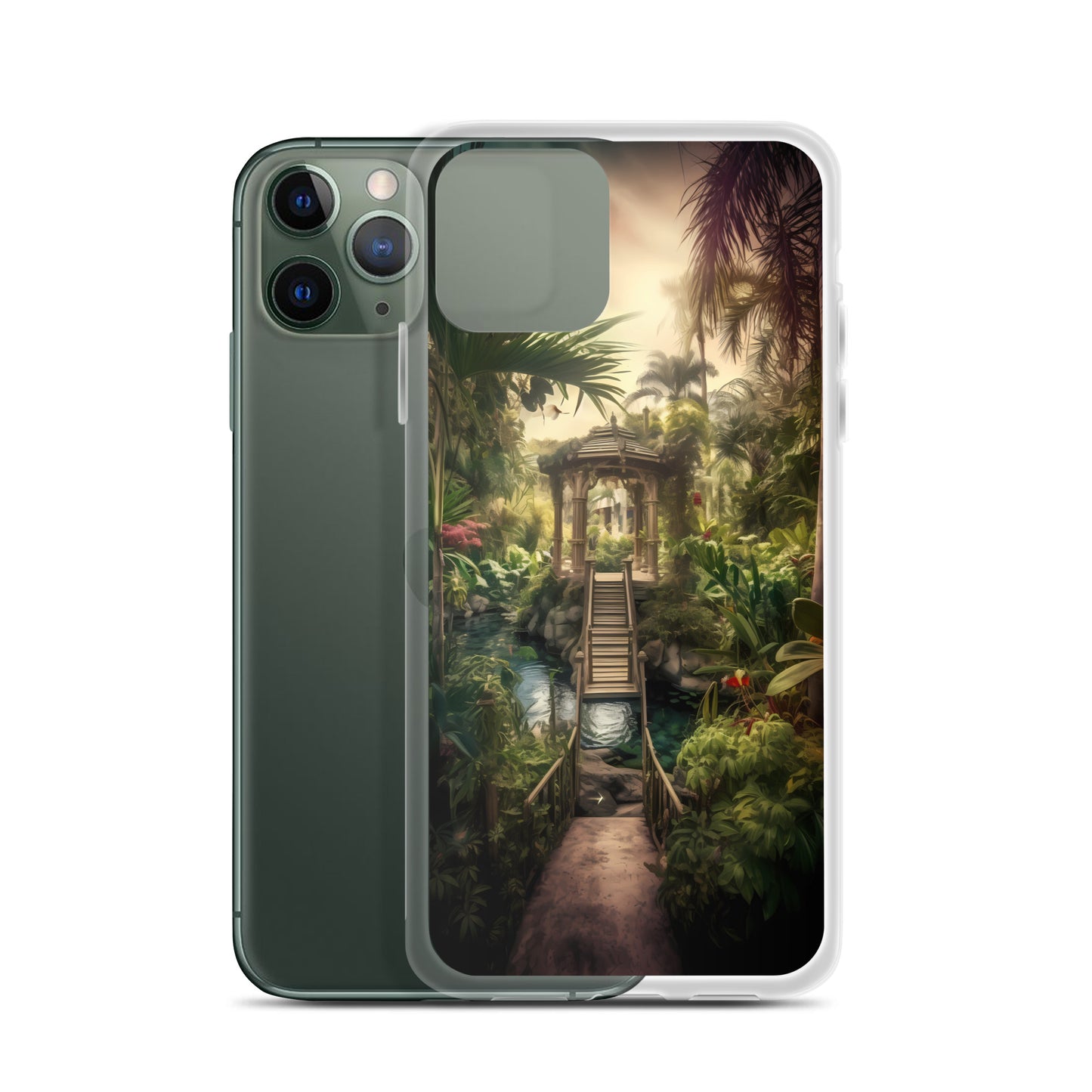iPhone Case - Tropical Garden Path