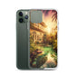 iPhone Case - Tropical Villa at Dusk