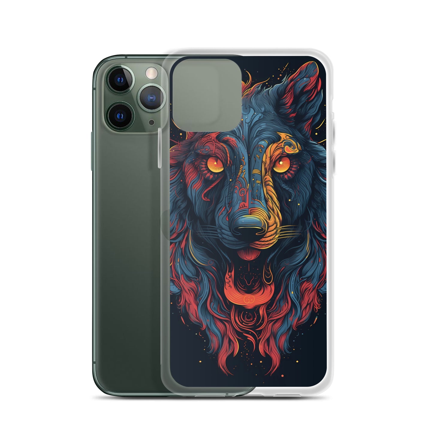 iPhone Case - Cosmic Wolf