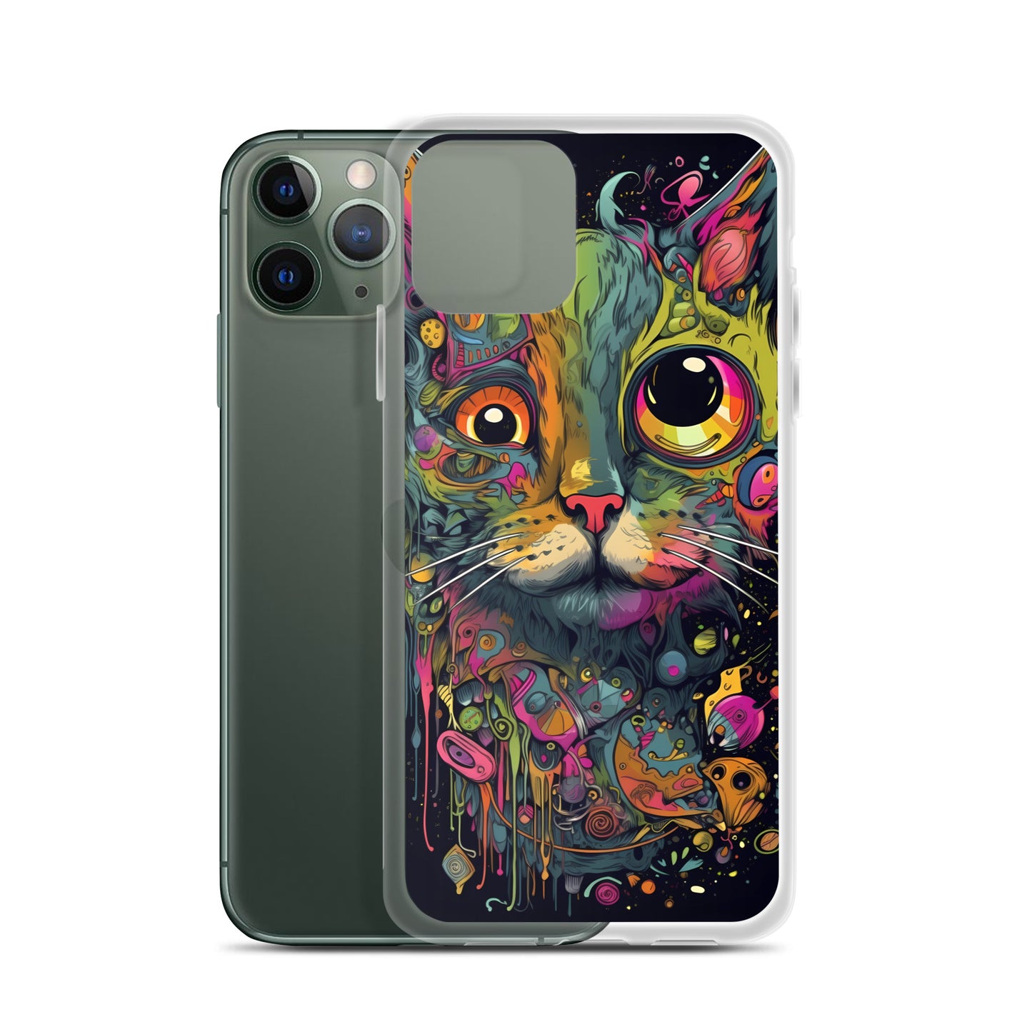 iPhone Case - Dark Dreams Cat