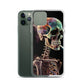 iPhone Case - Surreal Smoking Skeleton