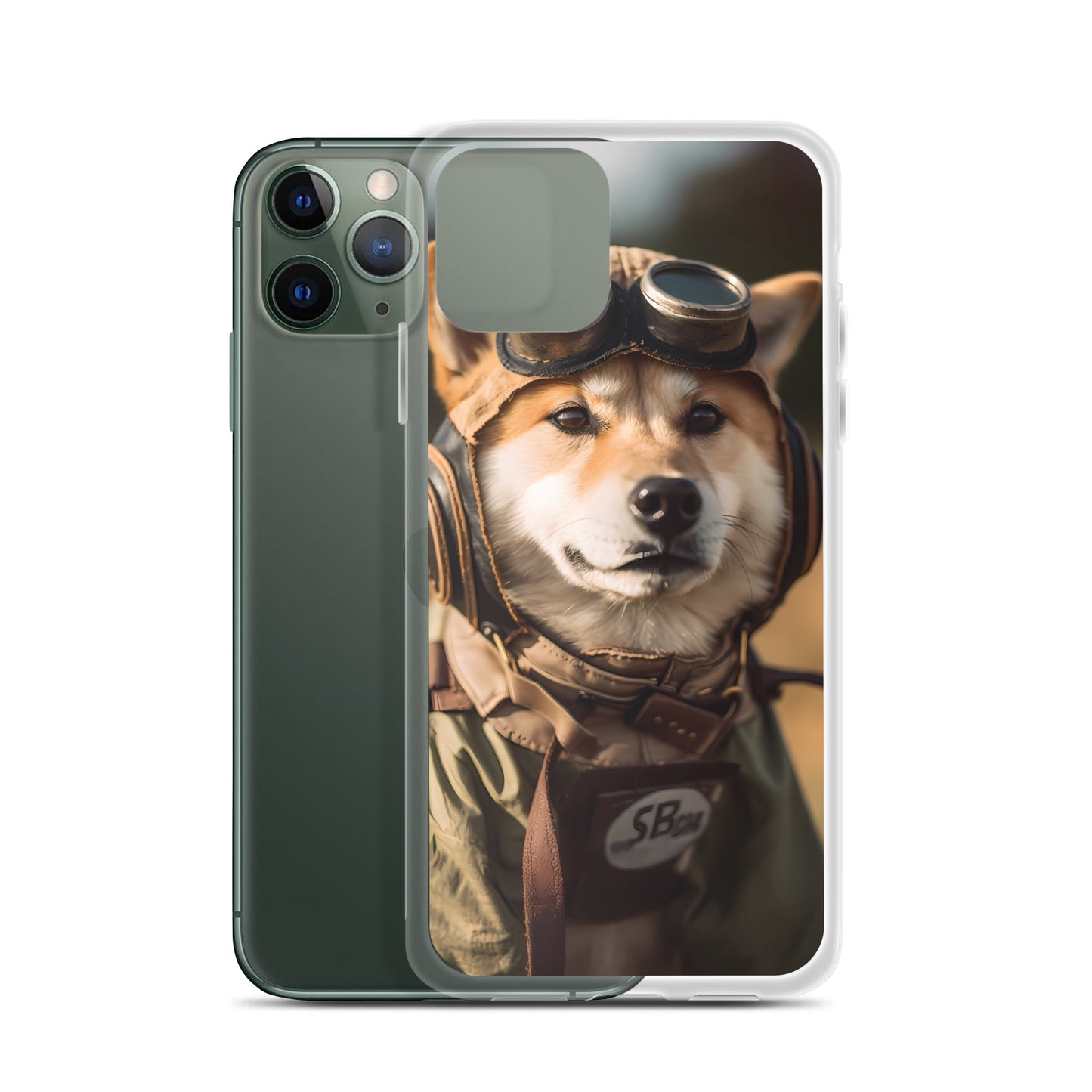 iPhone Case - Shiba Inu Pilot