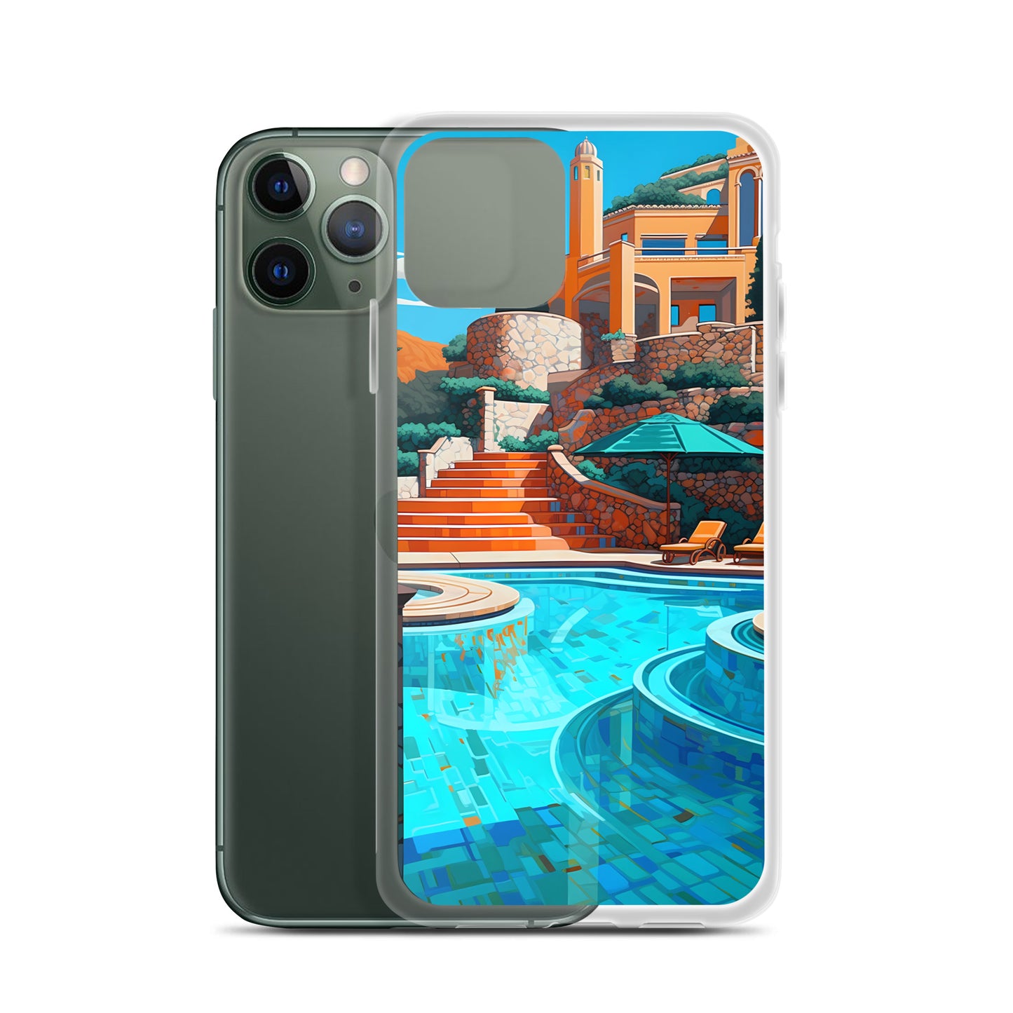 iPhone Case - Mediterranean Pool House
