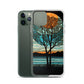 iPhone Case - Moon & Tree Stained Glass