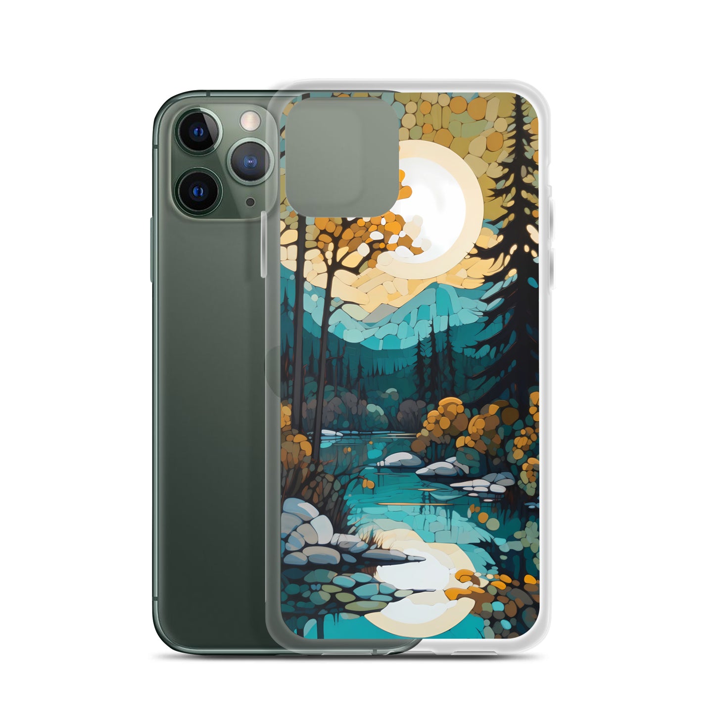 iPhone Case - The Moonlit Land & Lake